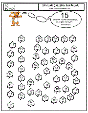 içinde 16 sayısı olanlar boya, 16 sayısı çalışma sayfası